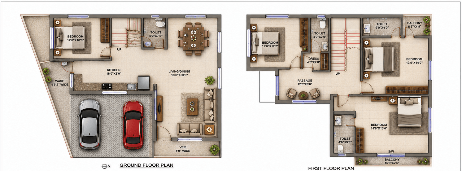 Plot 1 view 2